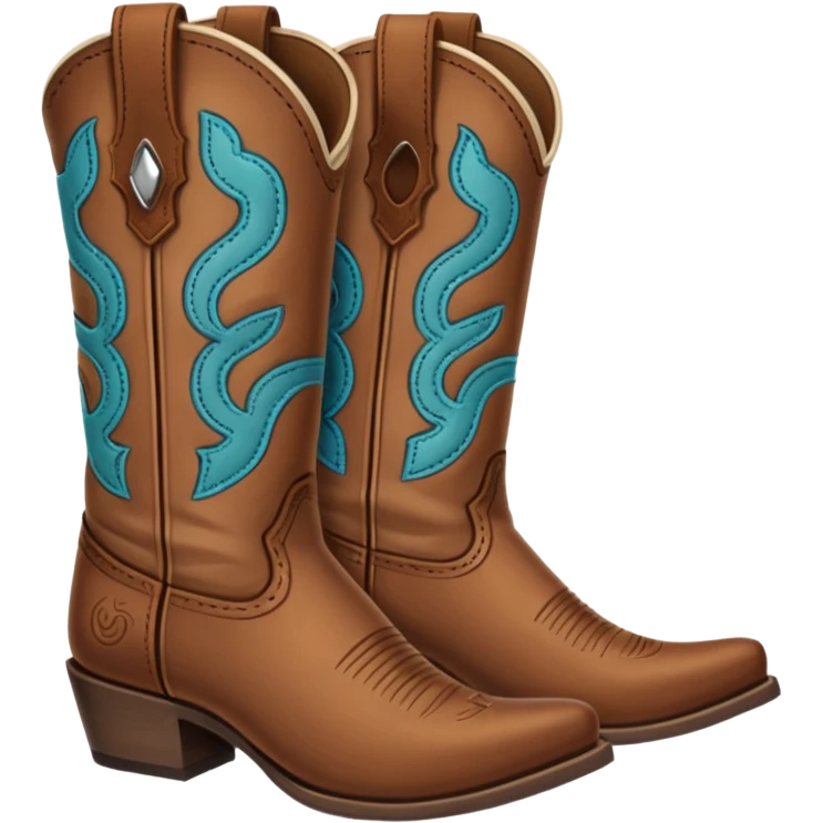 Cowboy boots emoji