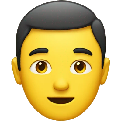 yellow background with star and man being the top point emoji