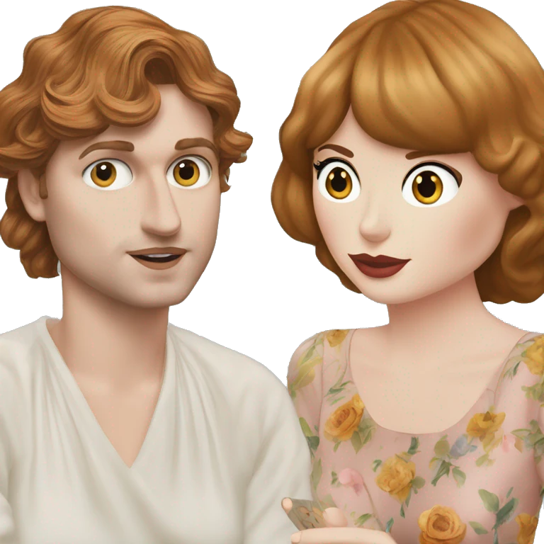 Florence Welch meets Taylor Swift journaling session emoji