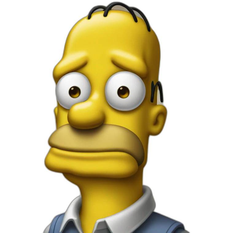 Simpson hommer emoji