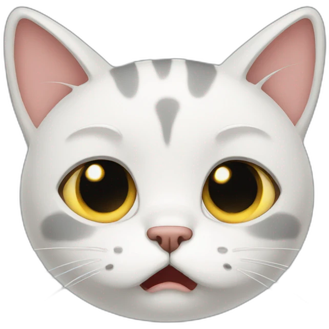 Crying cat emoji