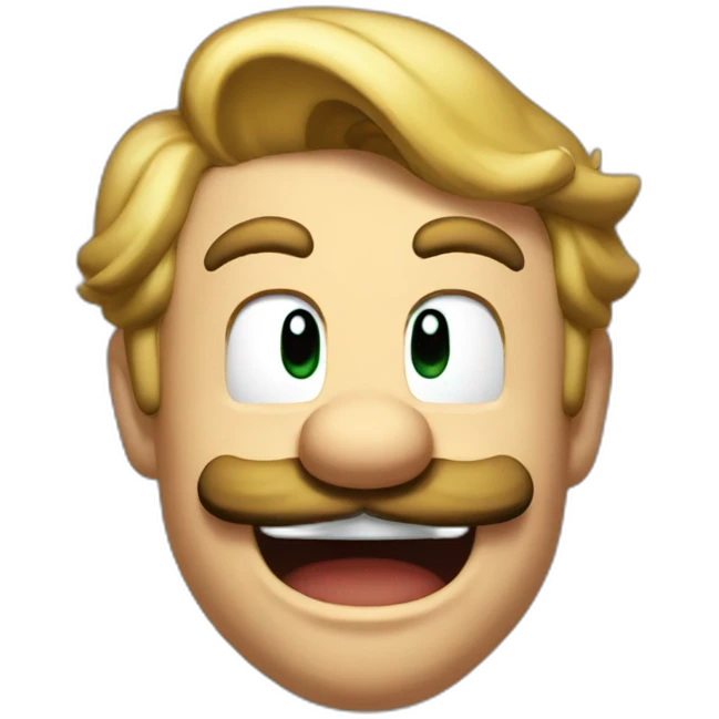 mario bros cry laugh emoji