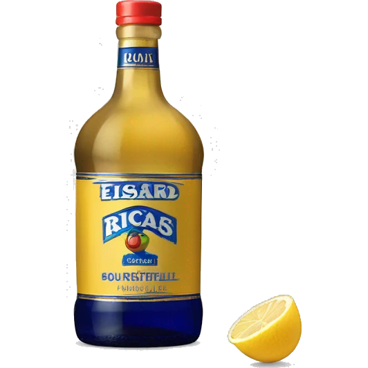 bouteille de Ricard Pastis de Marseille 51 emoji
