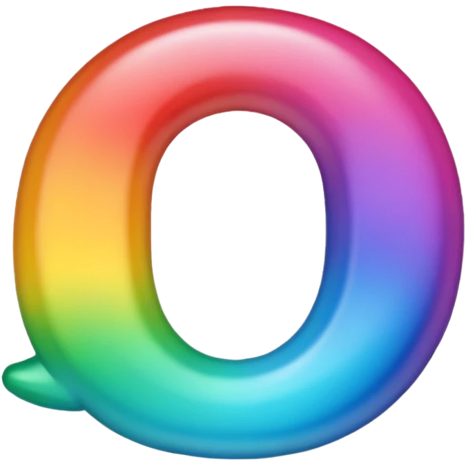 Un arcoiris por favor emoji