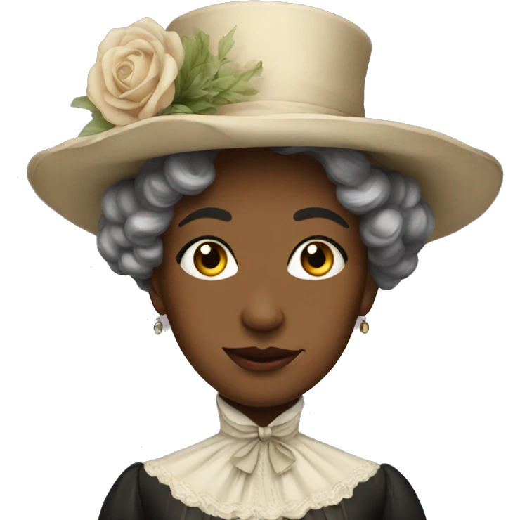 victorian lady  emoji