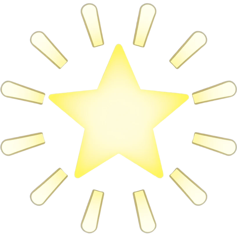 light flare neon emoji