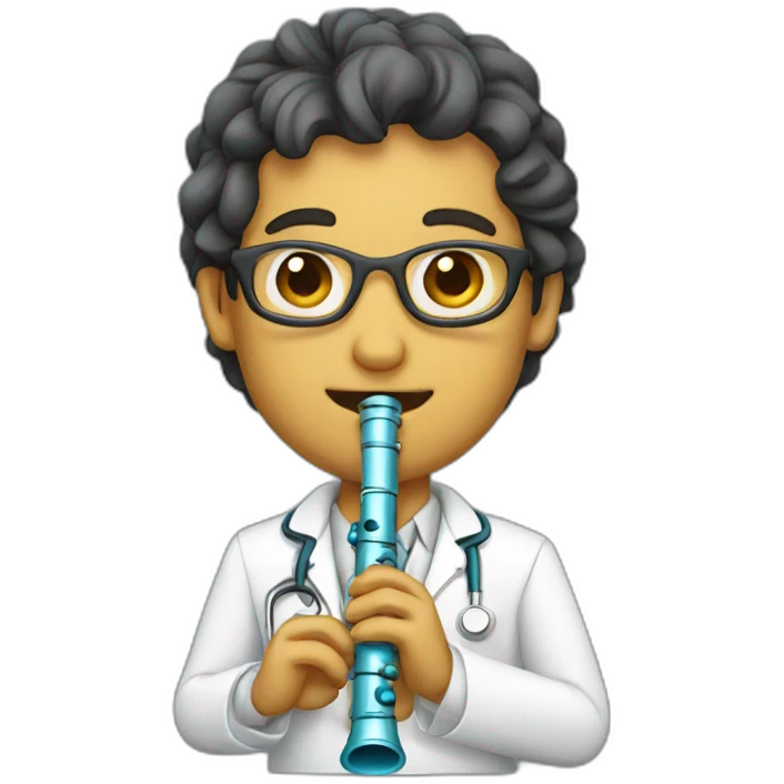 flute doctor emoji