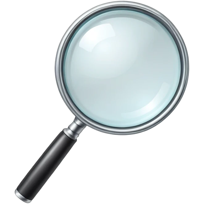 Magnifying glass emoji