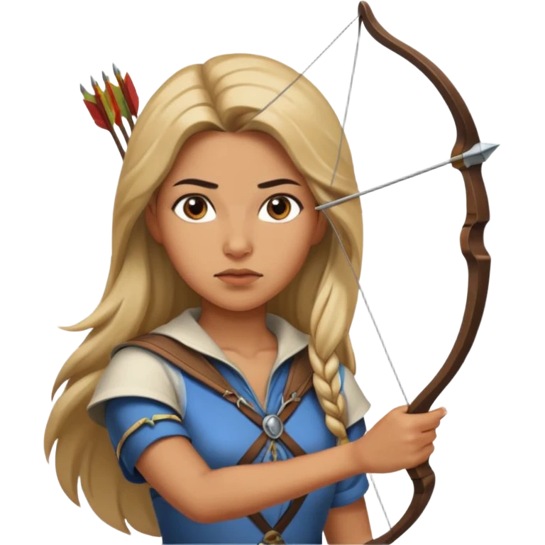 archer woman emoji