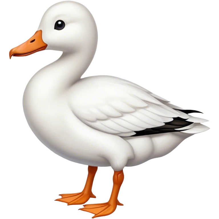 Snow goose emoji