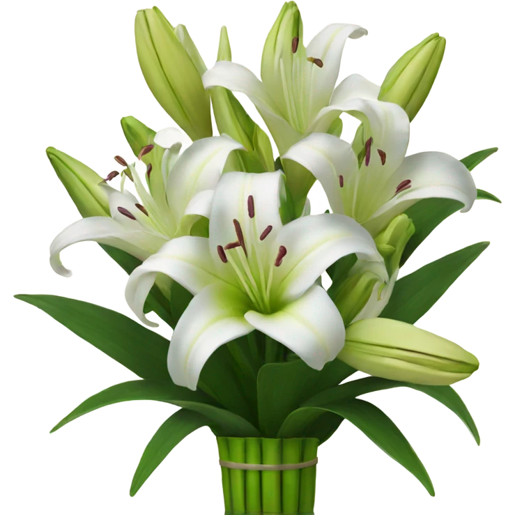 Lily bouquet  emoji