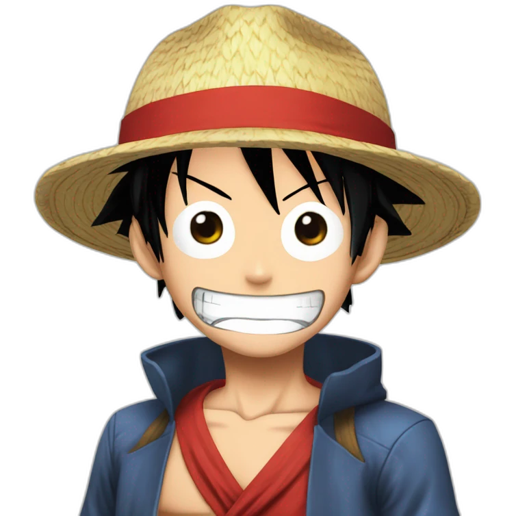 Monkey d luffy communist emoji