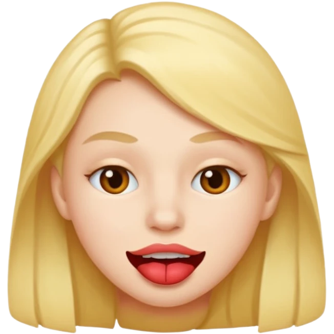 Coqueto mordiéndose el labio peor que salga toda la cara  emoji