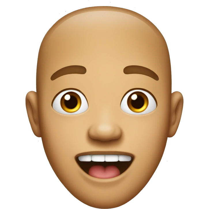 street look teenager with his tounge out looking crazy emoji