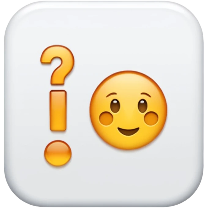 frequent asked question emoji