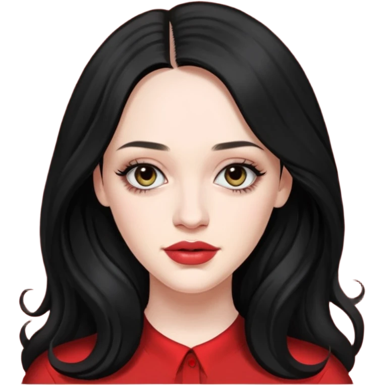 Kat Dennings real features emoji