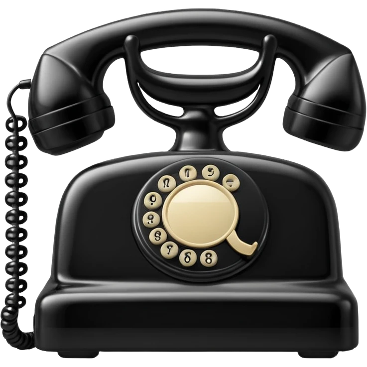 telephone receiver emoji