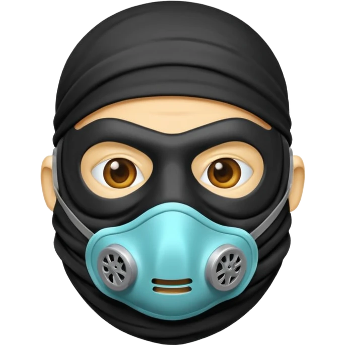 Fart mask emoji