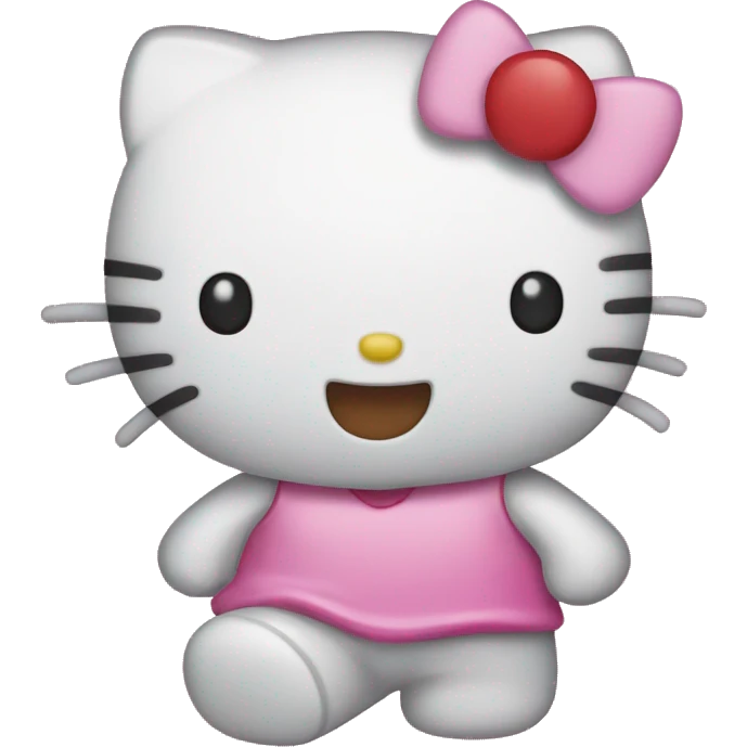 Hello kitty emoji