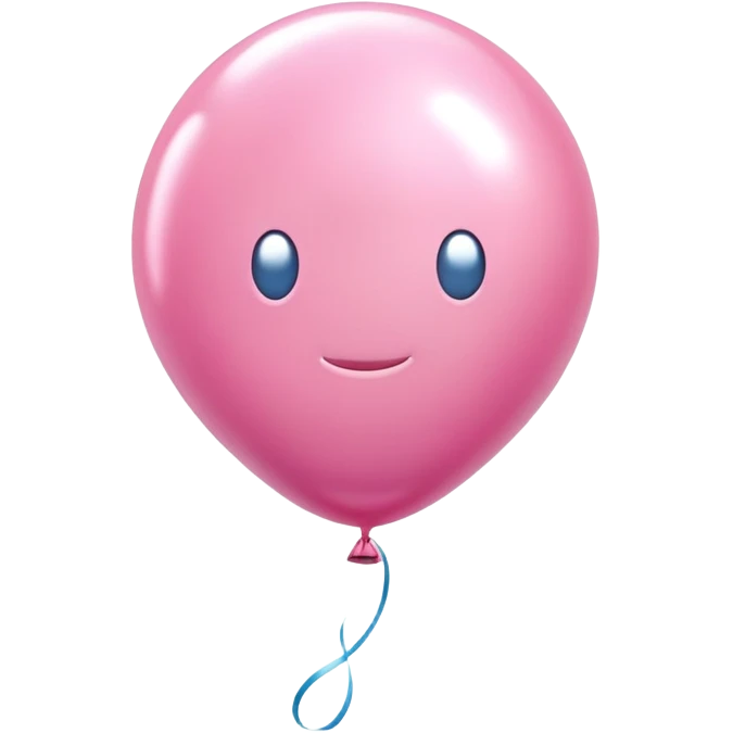 balloon made of bubble gum emoji
