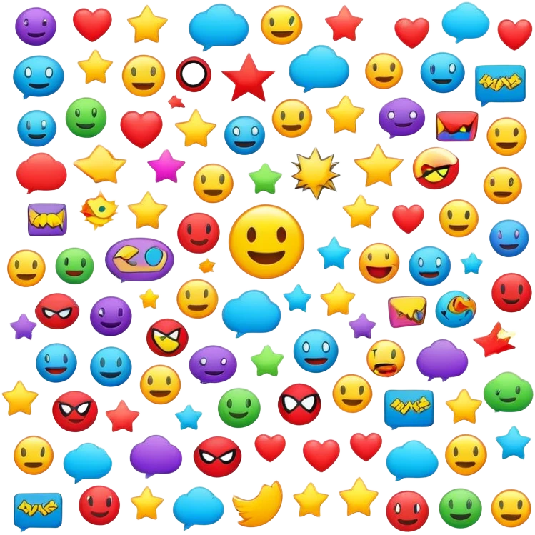 Comic book emoji