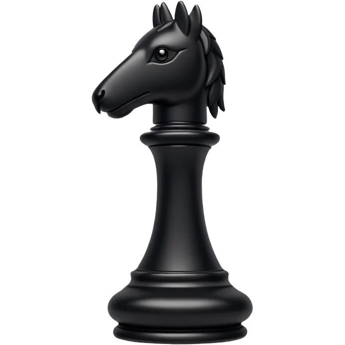 black chess piece, rook piece emoji