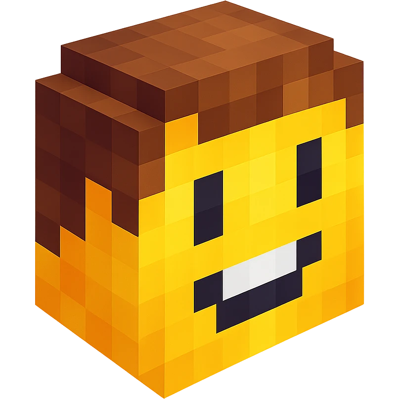 Minecraft Face emoji
