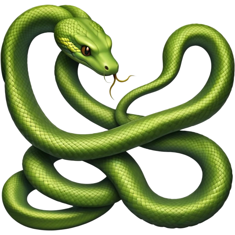 Snake handshake emoji