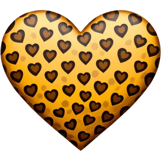 Heart lepord emoji