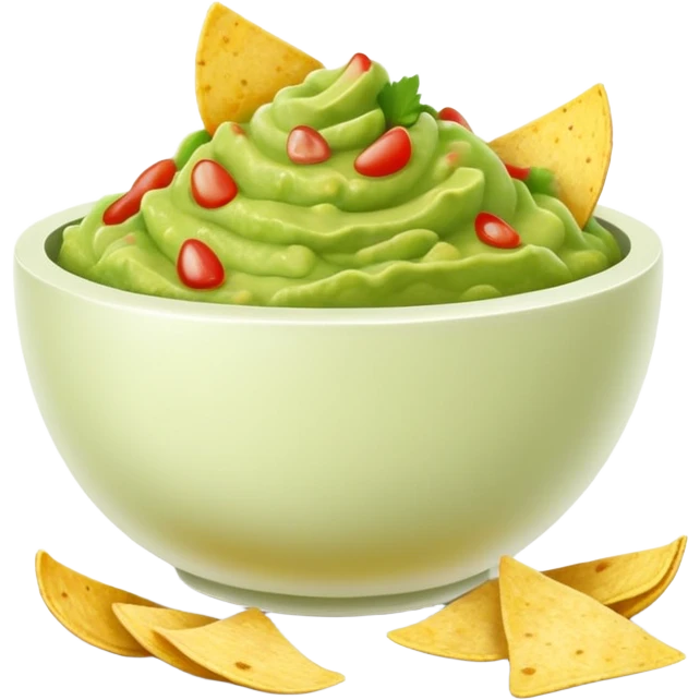 Guacamole and chips  emoji