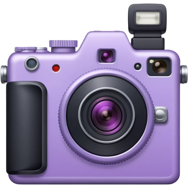  Light Purple camera emoji