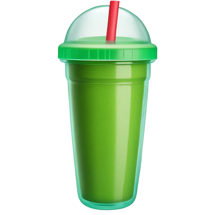 greens drink in a shaker emoji