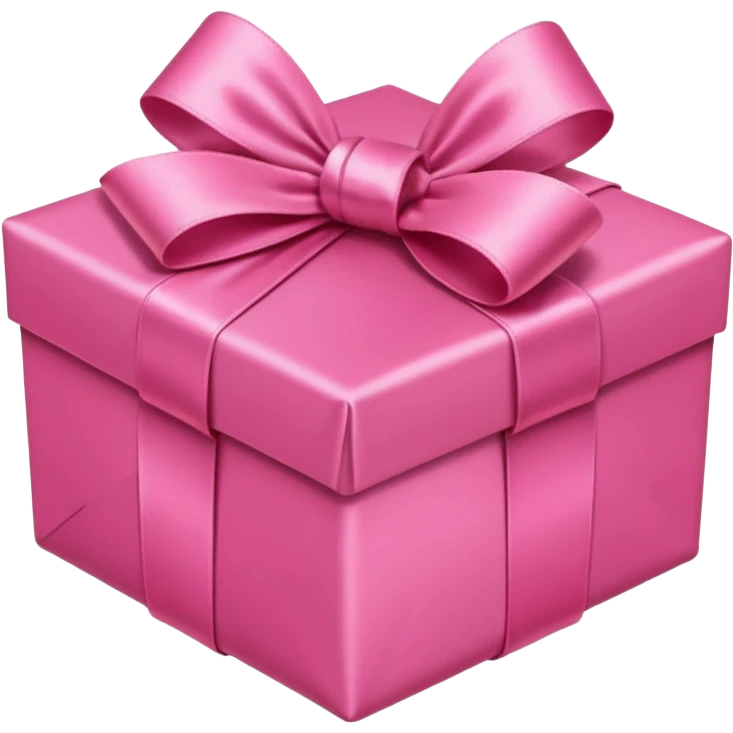 pink gift emoji