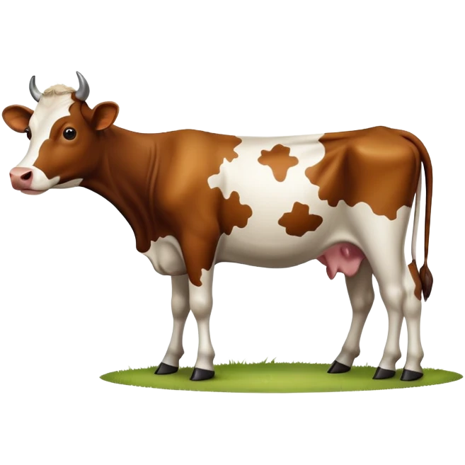 a cow emoji