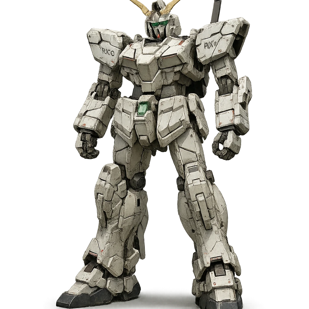 Full-height Gundam RX-0 Unicorn emoji