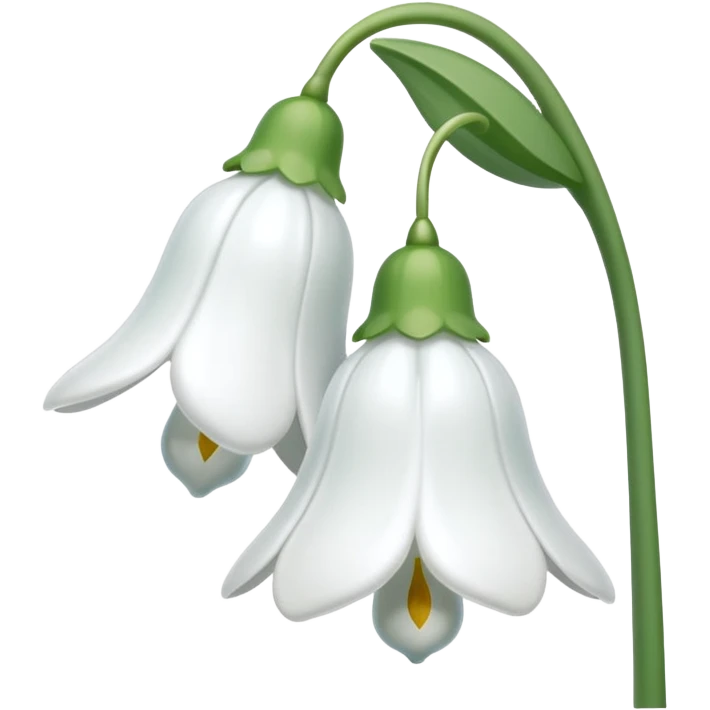 Snowdrops emoji