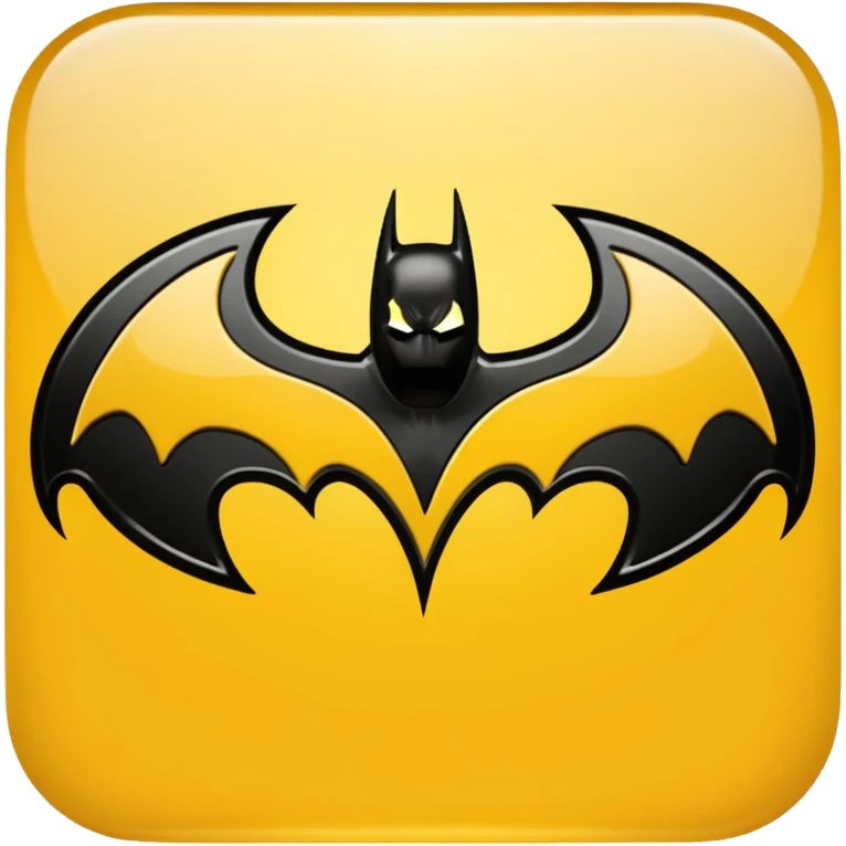 Batman logo emoji