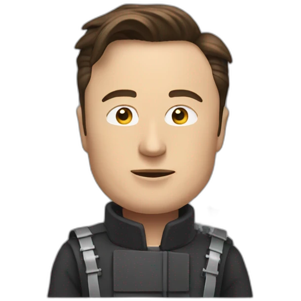 Elon musk en train de fumer emoji