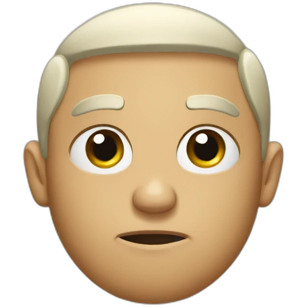 a sulky emoji emoji