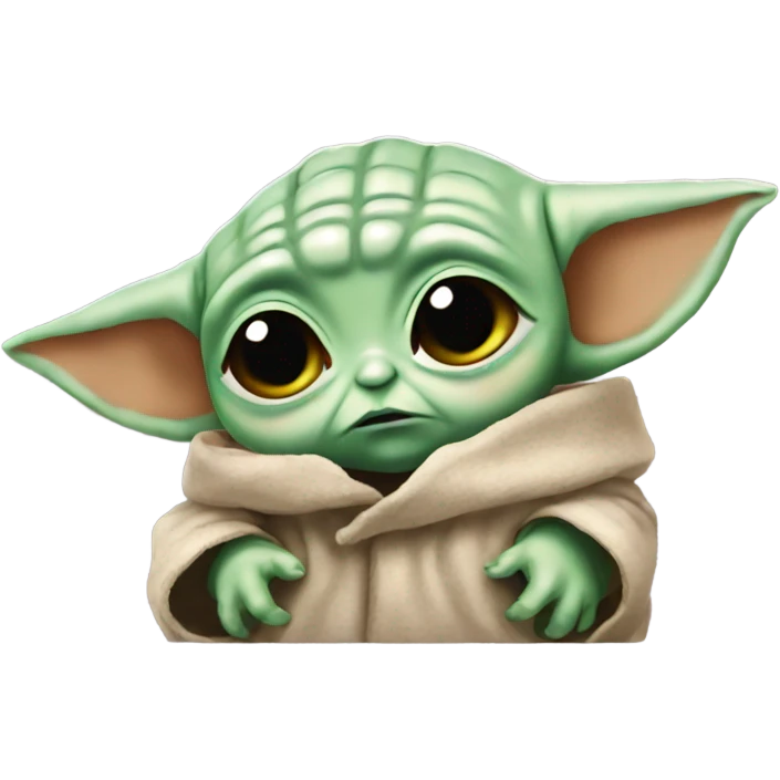 baby yoda tears  emoji