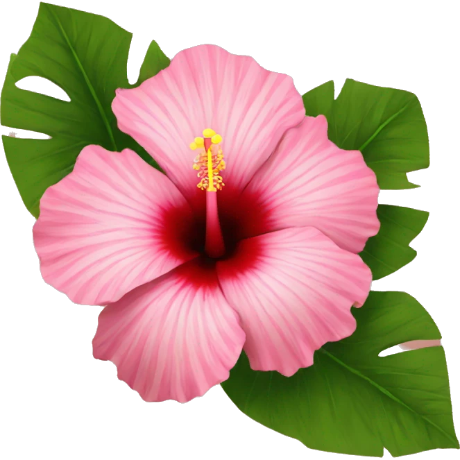 hibiscus emoji