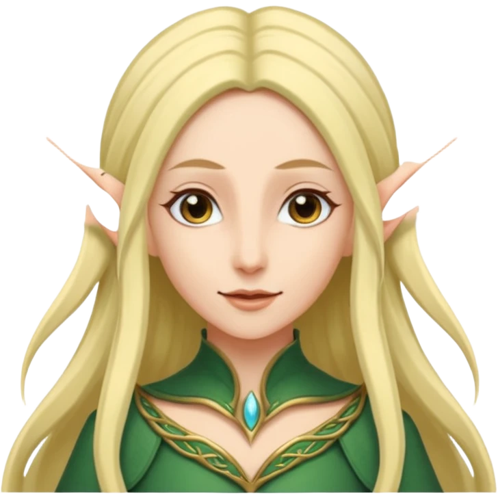 woman with long elf ears emoji