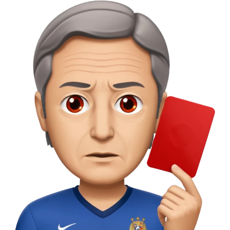 Флорентино Перес показывает красную карточку emoji