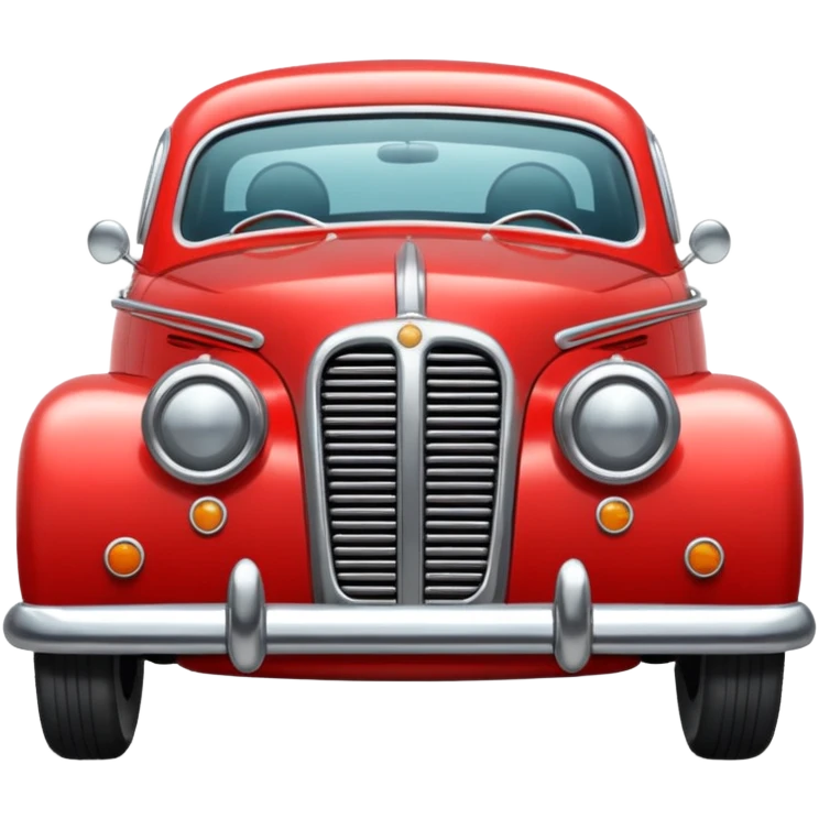 Old style car emoji