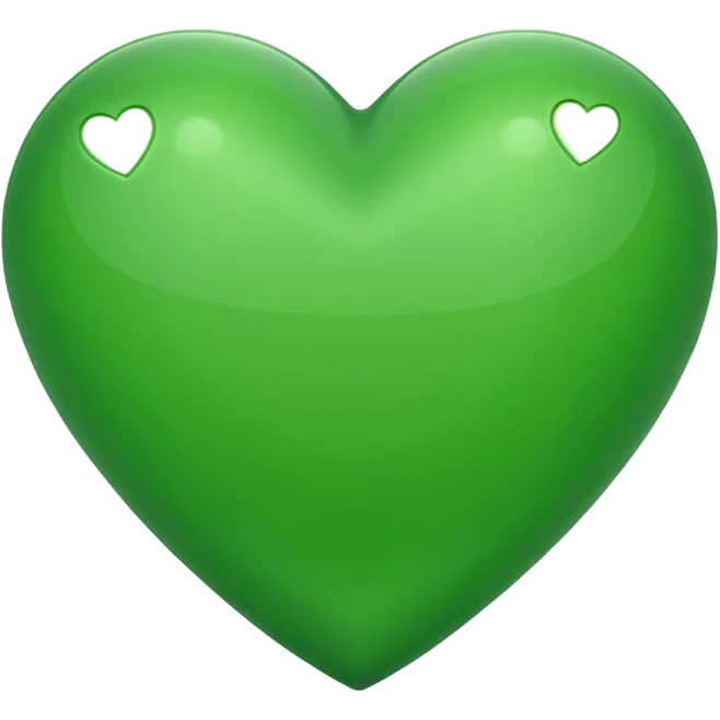 green heart emoji