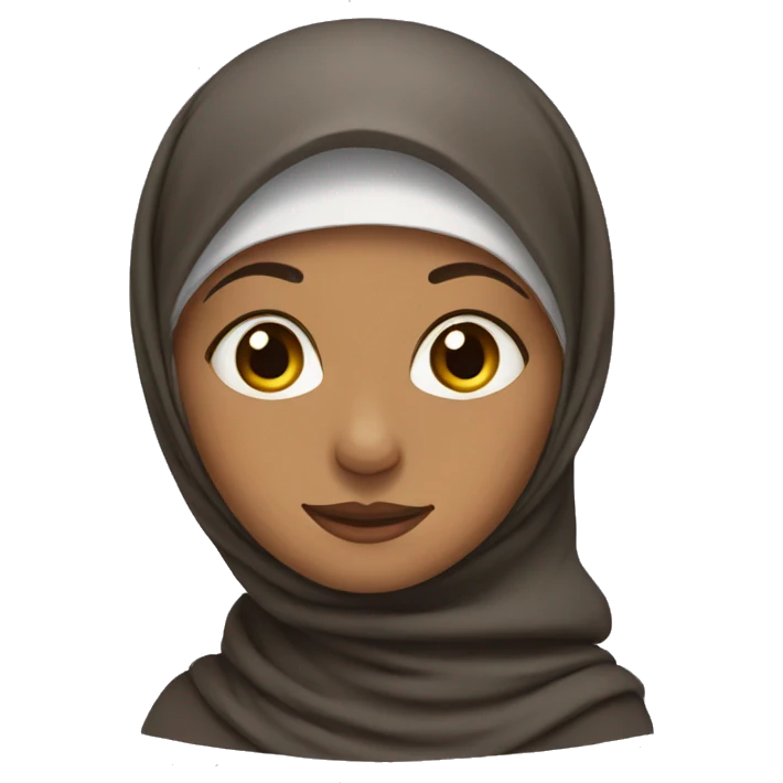 Muslim woman with headscarf emoji
