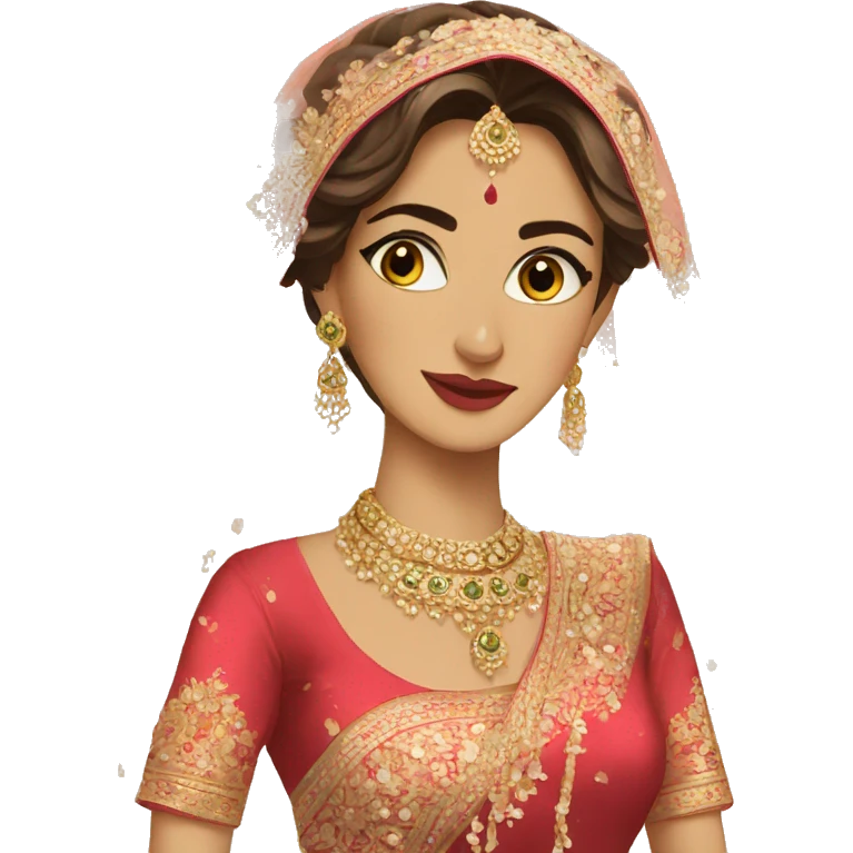 Pakistani bride emoji