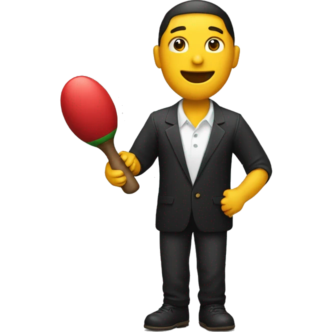 someone playing with maracas emoji