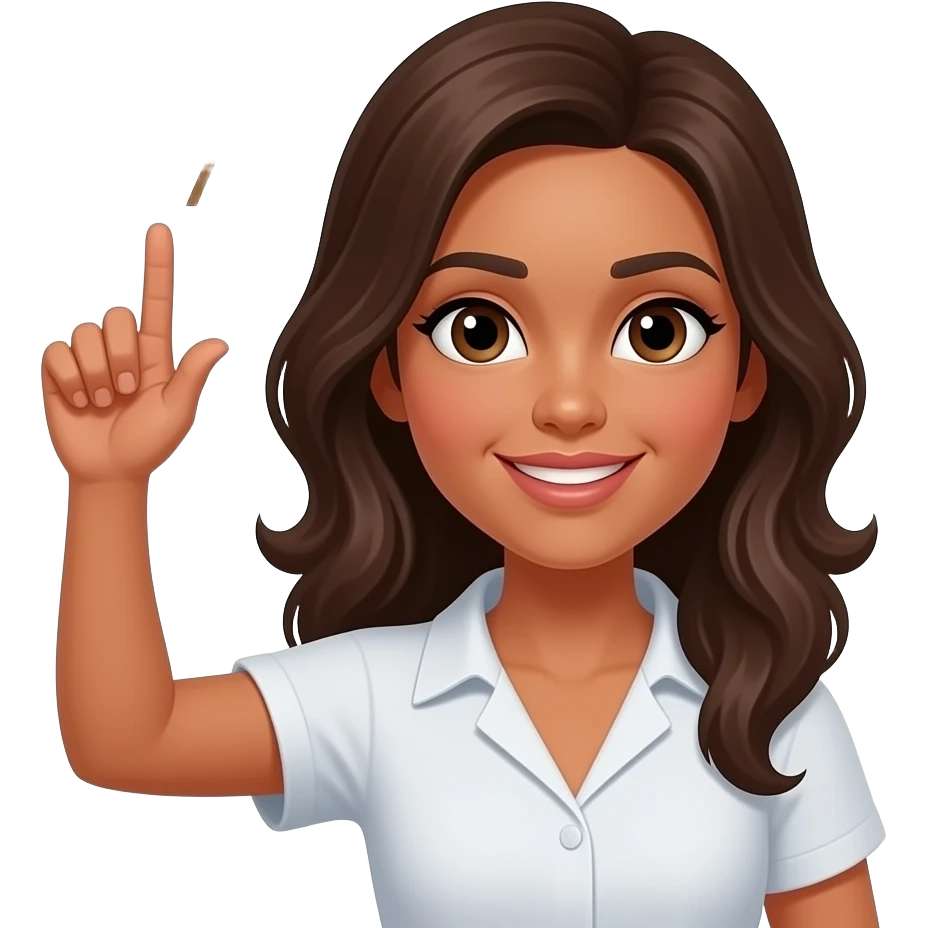🙋🏻‍♀6⃣7⃣ emoji