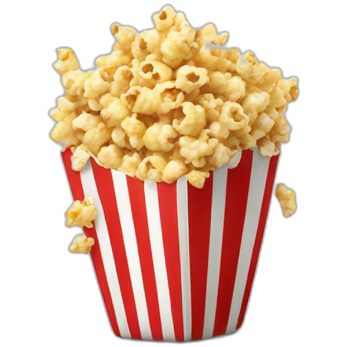 Pop corn emoji
